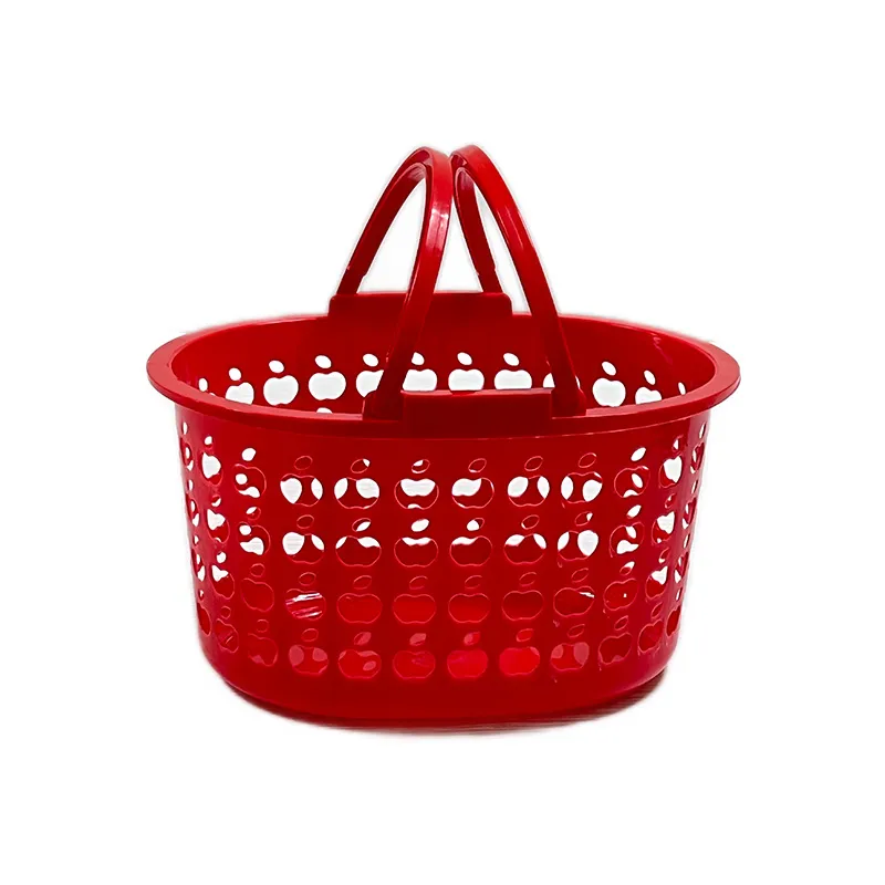 Portable Plastic Storage Basket